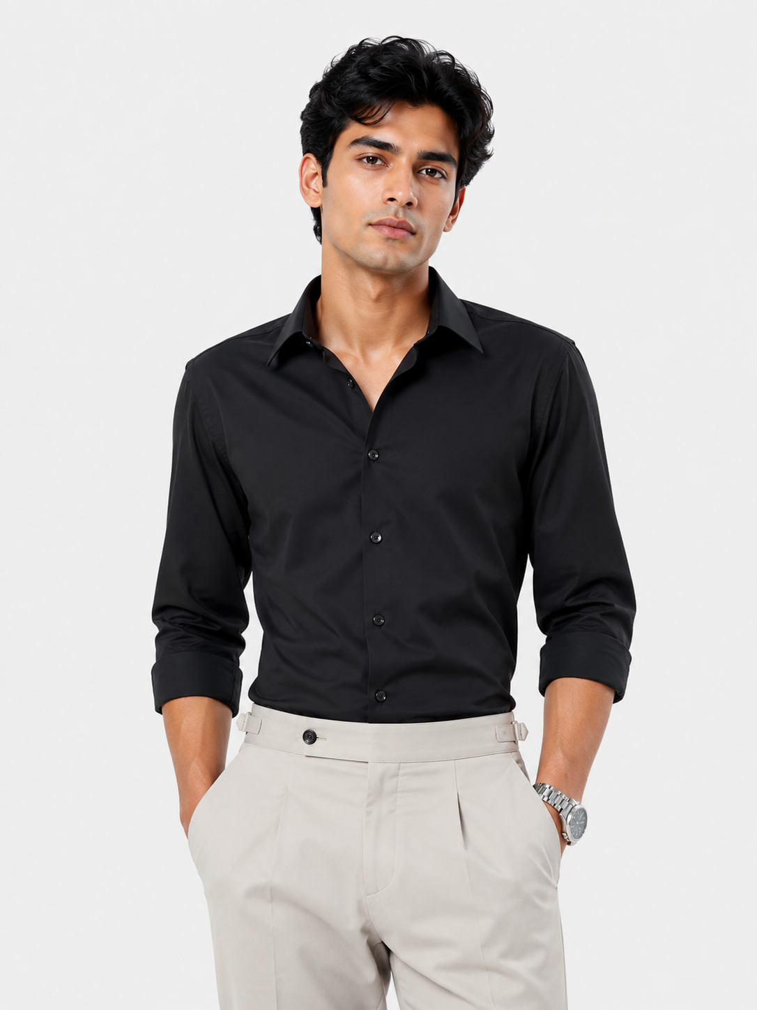 Men's Premium Formal Shirt | Full Sleeve Slim Fit | Multiple Colors