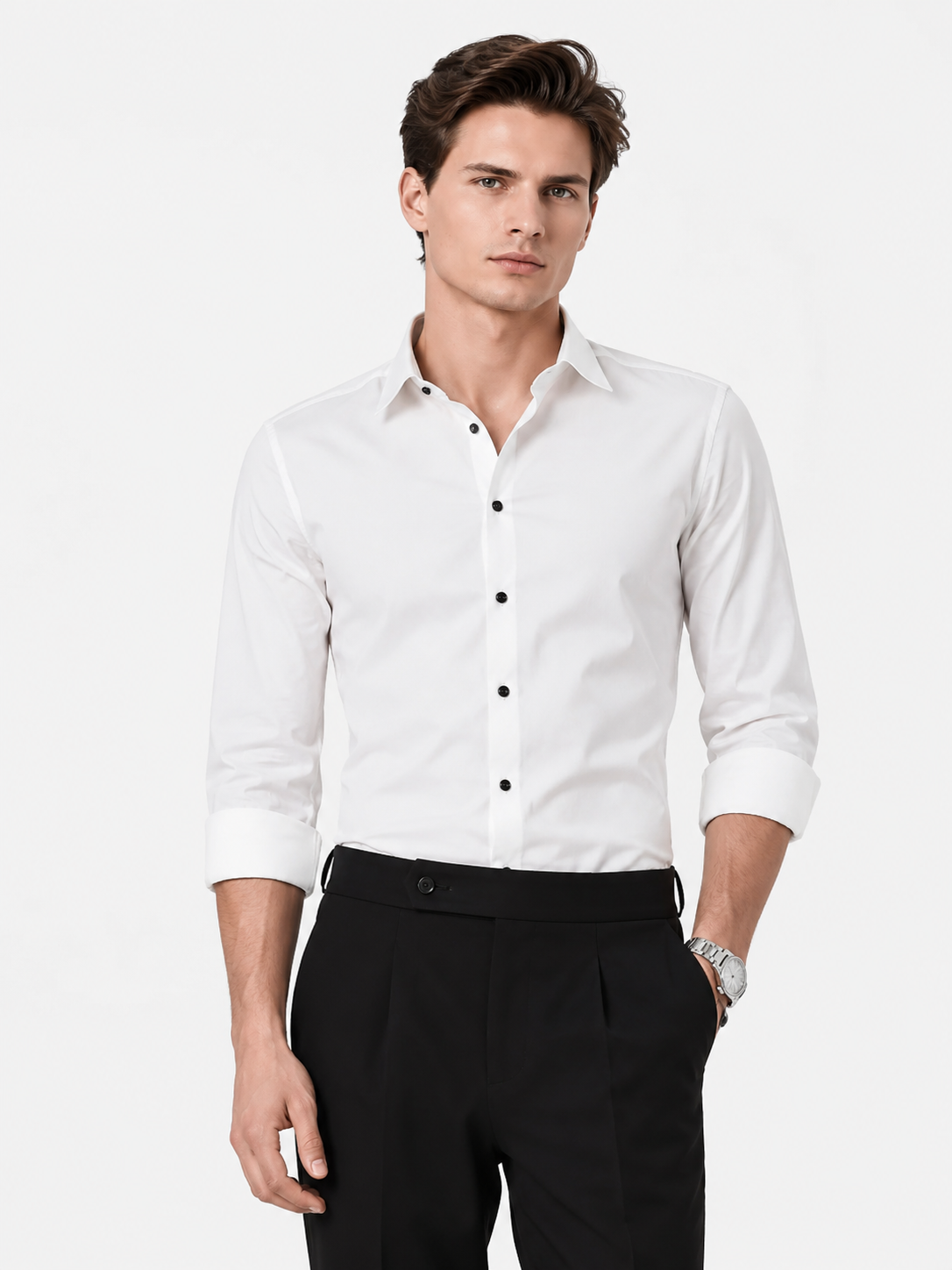 Men's Premium Formal Shirt | Full Sleeve Slim Fit | Multiple Colors