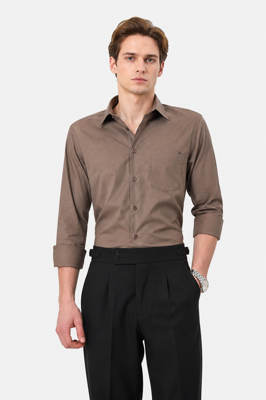 Men's Premium Formal Shirt | Full Sleeve Slim Fit | Multiple Colors